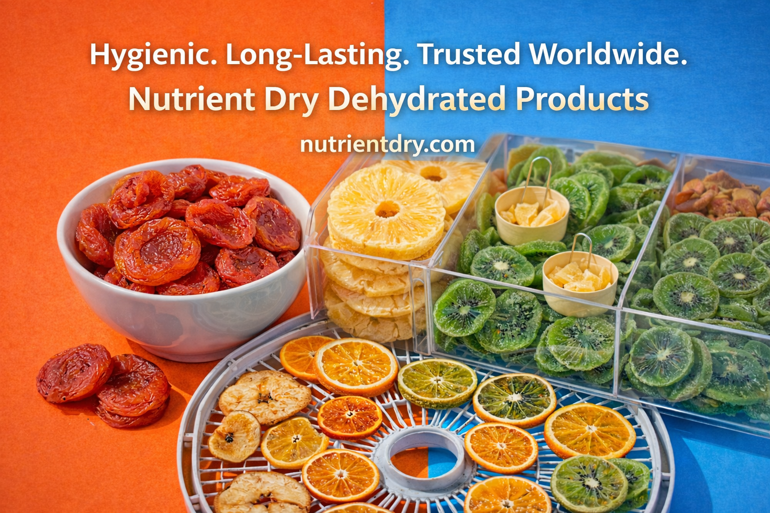 why nutrient dry dehydrated products are hygienic and long lasting